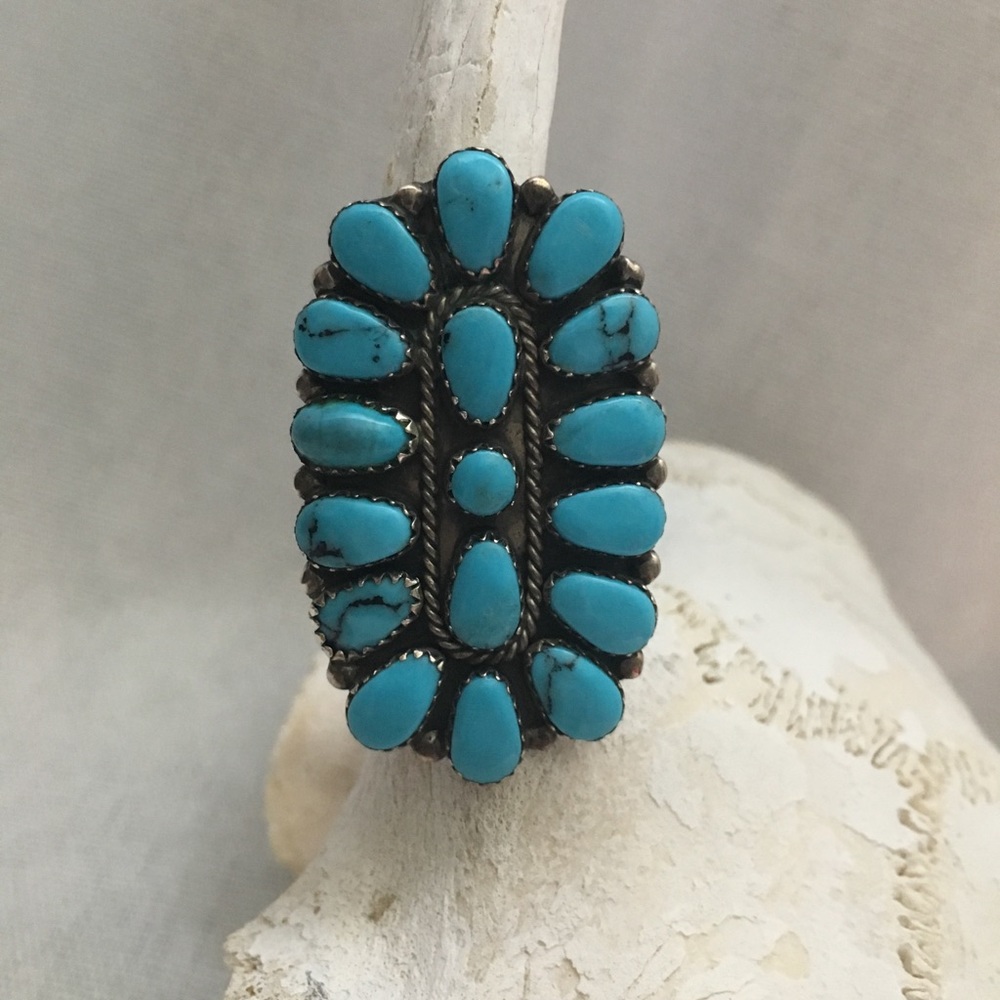 Vintage Navajo Turquoise ring